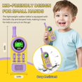 thumbnail image 4 of Radio bidireccional Ptnerbeh LZ089 para niños, 22 canales, alcance de 4,8 km, 4 of 6