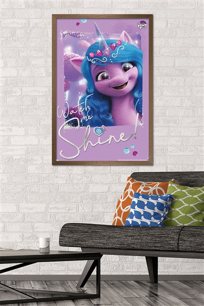 My Little Pony 2 - Watch Me Shine Wall Poster, 22.375" x 34", Framed