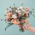 thumbnail image 1 of Gwong Decoración hogareña 1 Ramo Fácil de mantener Floy Flower Ramo Desaeligable Plástico Eterno Flor Artificial Ramo Decoración para el hogar Gwong 21077783, 1 of 6