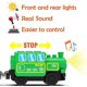 thumbnail image 2 of HYPERLIVING Juego de Trenes Locomotora con Batería para Vías de Tren de Madera, Potentes Vehículos de Tren de Motor, Vagones de Control Remoto Eléctricos con Luz y Sonido, Juguete de Tren, Regalo para, 2 of 8