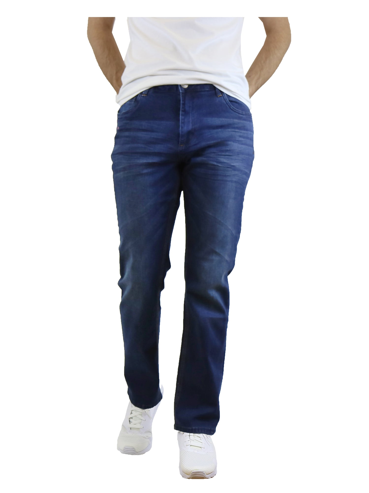 men's straight leg stretch jeans