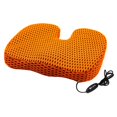 thumbnail image 2 of Cojín de espuma viscoelástica para asiento - Almohada para ciática, cóccix, respaldo - Cojín para soporte de naranja Baoblaze Cojín de asiento de espuma viscoelástica, 2 of 6