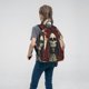 thumbnail image 5 of Fotbe Gothic Skull With Roses Mochila Ligera para Hombres y Mujeres - Duradera y Resistente al Agua, Ideal para Escuela, Trabajo, Viajes y Uso Diario, 5 of 7