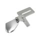 thumbnail image 1 of Steel Roller Hem Foot Curling Presser Foot Adjustable Roller Hem Foot for Home/Industrial Sewing Machine, 1 of 4