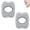 Gray, variant on Jawline Exerciser for Men & Women, 2Pcs Silicone Jaw Exerciser Tablets, Powerful Jaw Trainer for Beginner, Intermediate & Advanced Users