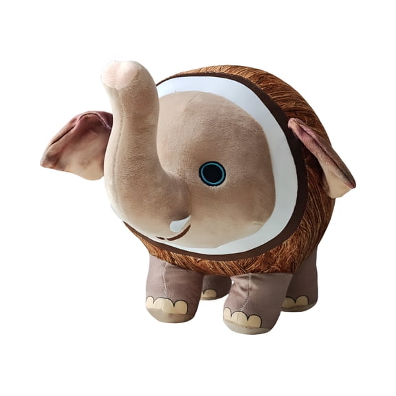 BESTSKY Elephant Stuffed Animal, 11.8" Elephant Plush Toys, Elephant in Coconut Stuffed Animals, Funny Plushies Playtime Buddy, Unique Birthday Gifts for Teens