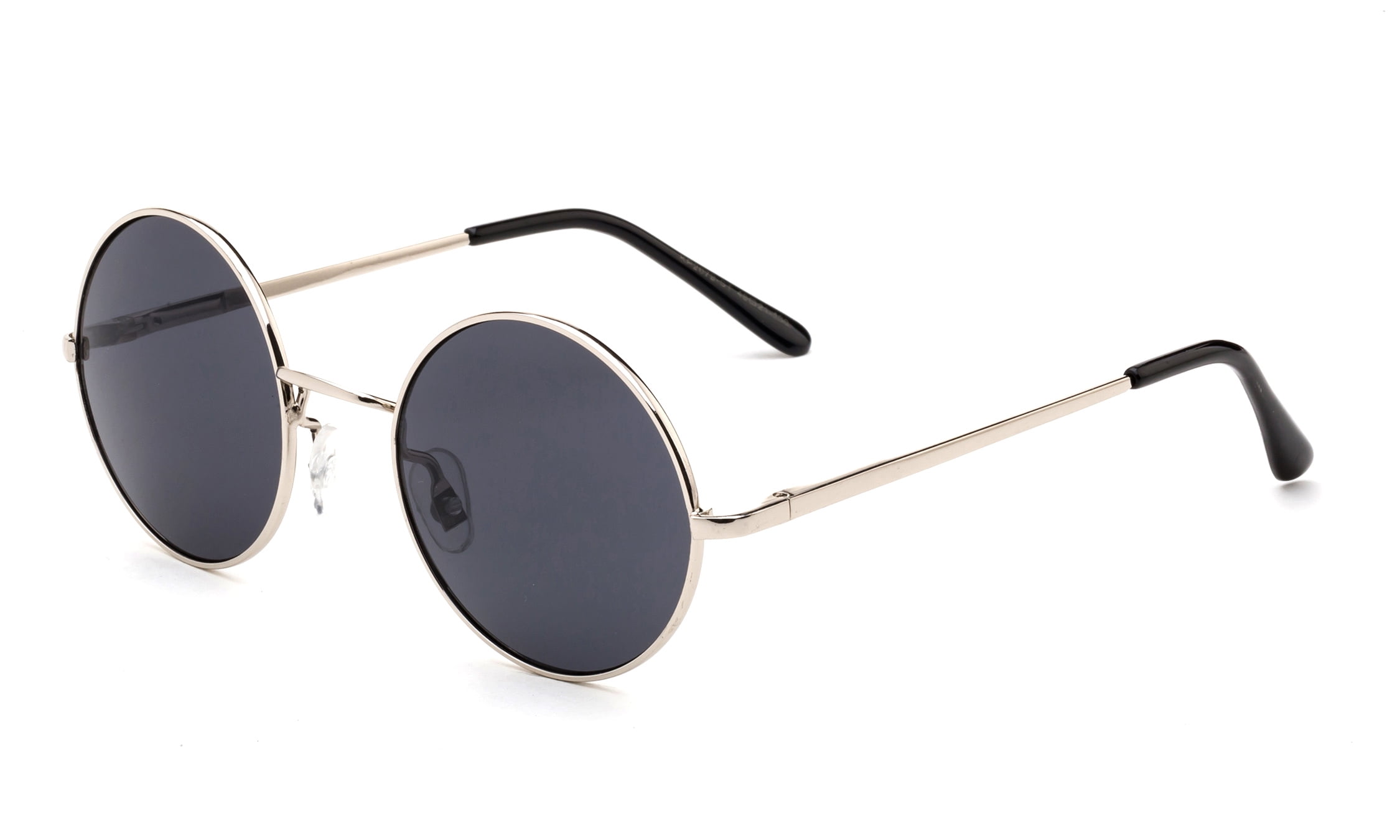 Newbee Fashion John Lennon 48mm Sunglasses for Kids Teens Junior 60 s Viantage Round Kids Sunglasses Circle Lens Metal Rim Hippie Children