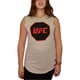 thumbnail image 1 of Camiseta sin mangas con logotipo de octágono para mujer de UFC, gris, extragrande, 1 of 3