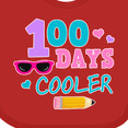 thumbnail image 4 of Inktastic 100 Days Cooler in Pink Girls Baby Bib, 4 of 4