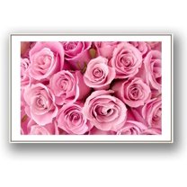 IDEA4WALL Framed Canvas Wall Art Rose Flowers Floral Picture Prints for Modern Home Decoration