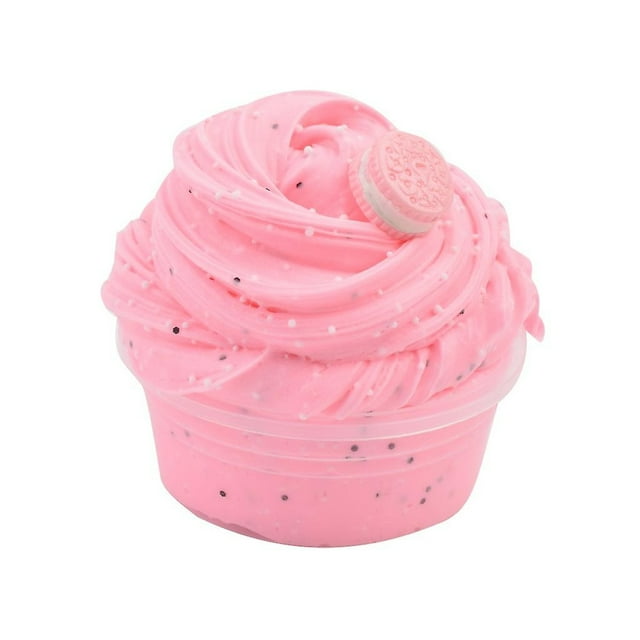 Barro de algodón Slime Toy HUOGUO Strawberry Cloud, 60 ml