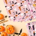 thumbnail image 5 of Gift Wrapping Paper, Halloween Paper, Pink Pumpkin Decor, Cute Wrapping Paper, 28X20 Inch Pink Ghost and Design, Halloween Party Gift Packaging for Favors and Gifts, 5 of 6