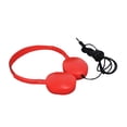 thumbnail image 2 of Injueey Auriculares para juegos Auriculares estéreo de 3,5 mm con cable + micrófono para PC Computadora Gamer Teléfono y Comunicación rojo, 2 of 5