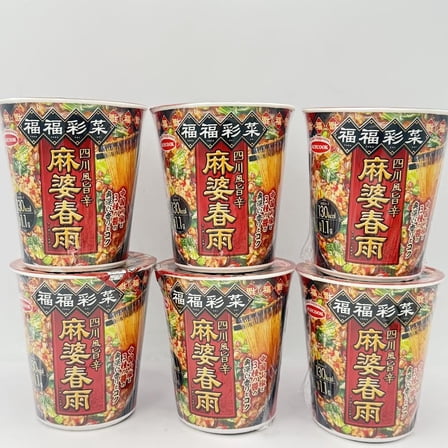 Acecook Fukufuku Saisai Sichuan Style Spicy Mapo Vermicelli 41gx6cup