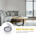 thumbnail image 3 of VERDANVERSE Tabletop Trash Can Waste Bin PP Material Compact Design 1Pcs, 3 of 7