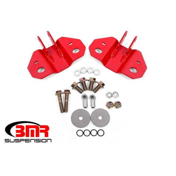 BMR Suspension 15-19 Ford Mustang Rear Upper Shock Mount- Red