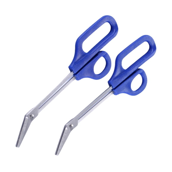 relayinert Convenient Nail Scissors For Comfortable Toenail Cutting Nail Clip-per Nail Clippers Nail Cutter 2pcs