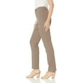 thumbnail image 3 of GLORIA VANDERBILT Womens Classic Amanda High Rise Tapered Jean 14 Petite Hazelnut, 3 of 6