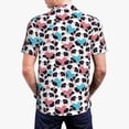 thumbnail image 6 of Wukai Heart Panda Men’s Polo Shirts,Quick-Dry Athletic Shirt,Classic Fit Shirts-3X-Large, 6 of 8