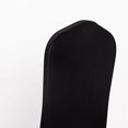 thumbnail image 6 of BalsaCircle Black Fitted Spandex 3-Way Open Arch Stretchable Banquet Chair Cover Party Events Decorations Supplies, 6 of 8