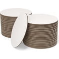 thumbnail image 2 of EcoQuality 12 Inch Round White Cake Boards Cardboard Pastry Rounds for Baking Disposable Plates Durable Base Sturdy Circles for Weddings Birthdays and Parties Pastries Desserts Pies (50), 2 of 2