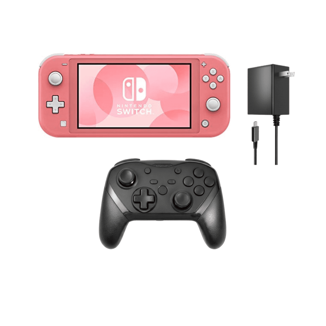 Nintendo Switch Lite Pink Console Collection for Gaming Enthusiasts