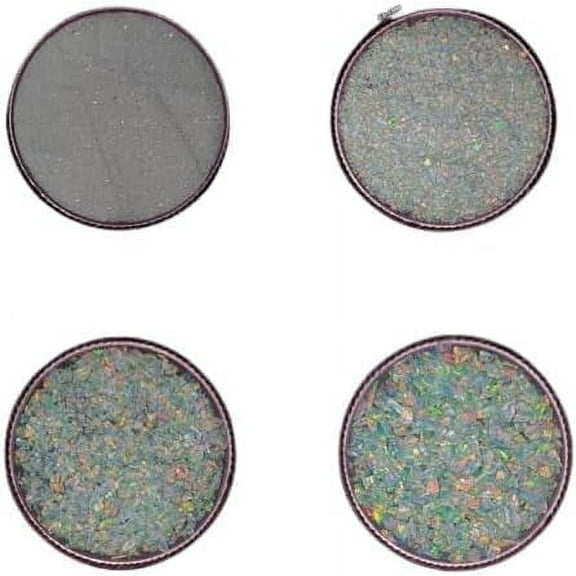 Natural Crushed White Opal Gemstone Coarse Powder Woodwork Inlay Welo Fire Opal Healing Crystal Stone for Vase Plant Decoration Craft DIY 0.5 to 1 MM-1 Gram ( 5 Carat )