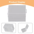 thumbnail image 4 of 1pc Multi Functional Storage Box Plastic Transparent Display Boxes Toy Jewelry Parts Dust-proof Small Household Goods Storage, 4 of 11