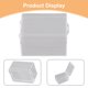 thumbnail image 3 of KDJ Clear Plastic Storage Box Set Rectangular Organizer Container for Insect Specimen Display Desktop Organization Home Jewelry Collection 9 Sizes Transparent, 3 of 10