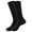 C-Black873, variant on DHFJKG Mid Calf Socks For Men Knitted Color Block Breathable Crew Socks Sports Athletic Soft Stockings