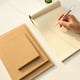 thumbnail image 5 of Cuaderno de papel Kraft Cuaderno interior en blanco Bolsillo Primer borrador Libro de bocetos Material escolar para escribir Dibujo (Tamaño S), 5 of 7