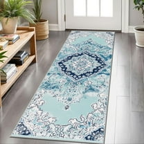Hallway Runner Rug 2'x6' Washable Area Rugs Non Slip Laundry Rug Runner Floor Carpet Runners for Hallways Entryway Laundry Room Kitchen
