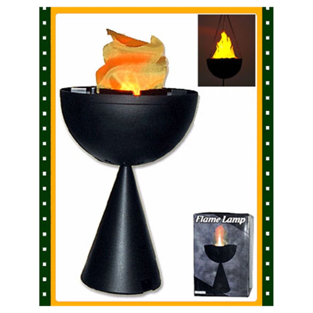 Table Top Silk Flame Lamp Light Halloween Decoration