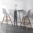 thumbnail image 2 of Eiffel Stool Natural Wood Legs 26″, 2 of 3
