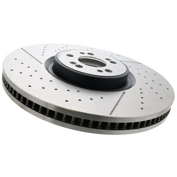 Front Brake Rotor - Compatible with 2021 - 2024 Mercedes-Benz GLE53 AMG 2022 2023