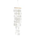 thumbnail image 1 of Cascada Windchime Deco 79 Capiz Shell, blanca, 20 cm, 1 of 7