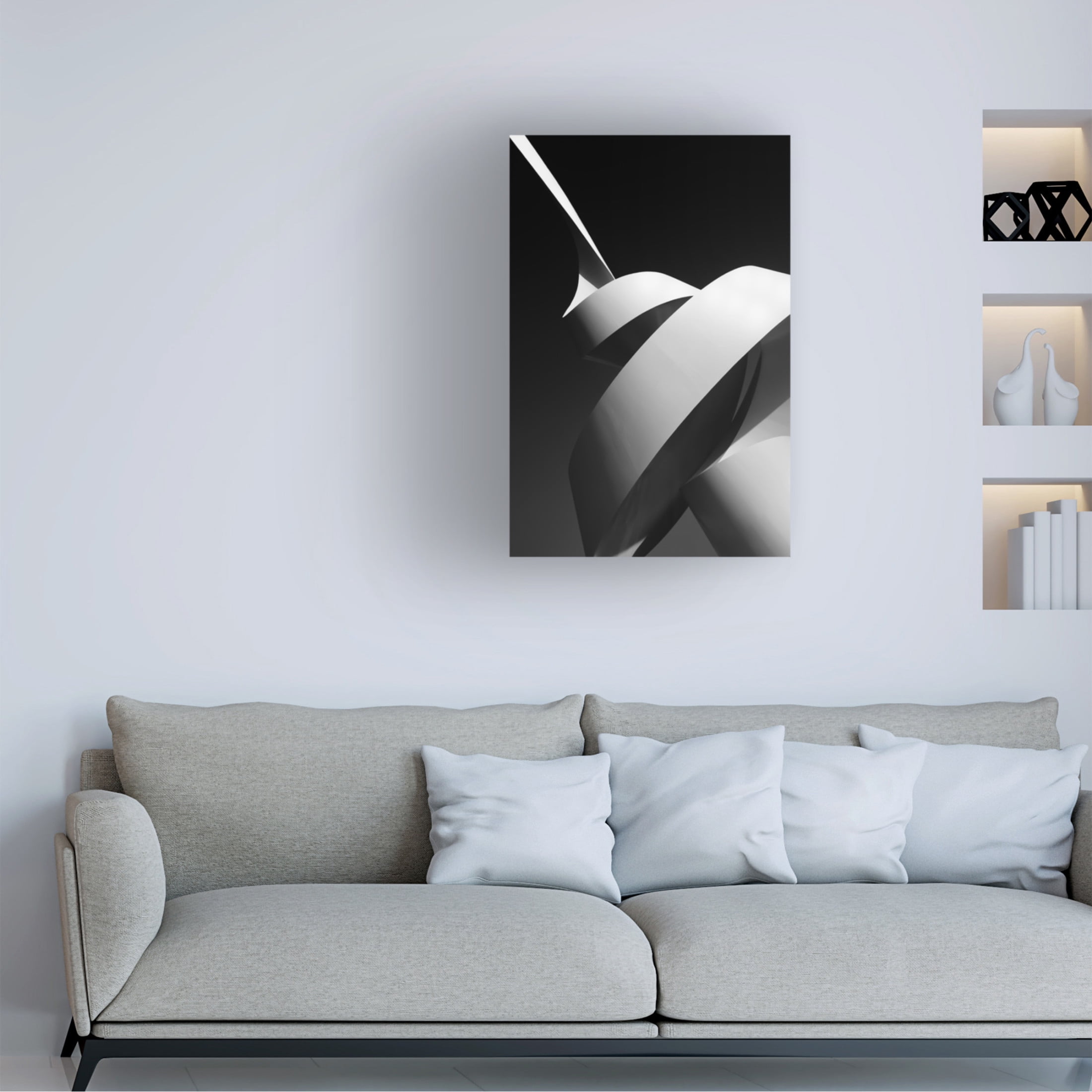 Canvas Wall Art - Joao Galamba 'The Scroll' Wall Art for Living Room, Bedroom, or Office Décor by Trademark Fine Art - 22 x 32 Inches