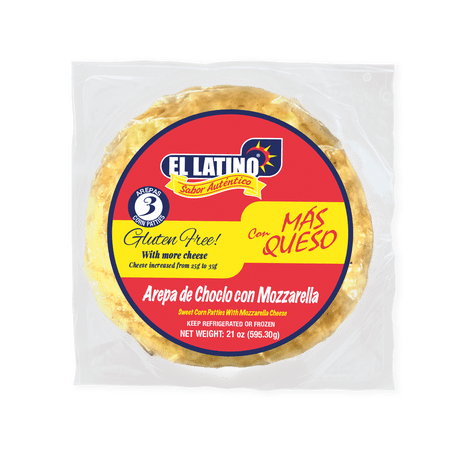 El Latino Arepa De Choclo Con Queso 3PK