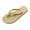 B Gold, variant on Wovix Slippers For Women Comfortable Thong Slippers Leisure And Beach Casual Thong Flip Flops Daily Wear