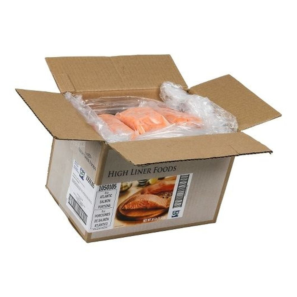 FPI Atlantic Skinless Boneless Salmon Portion, 8 Ounce