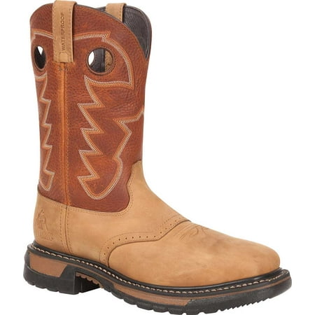 

Men s 11 Western Saddle Original Ride Steel Toe RKYW041