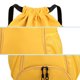 thumbnail image 2 of Mochila con cordón y múltiples bolsillos para desplazarse nadando (amarillo), 2 of 6