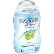 Dasani Drops Infusions Lime Flavor Enhancer, 1.9 fl oz