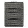 thumbnail image 4 of Mainstays Modern Abstract Pattern Scandinavian Tufted Charcoal White, Machine Washable Area Rug 5x7, Ideal for Living room, Dining area, bedroom, 4 of 5