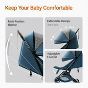 Mamazing Baby Stroller Ultra Air Lightweight Foldable Carbon Fiber Travel Stroller Toddler Infant