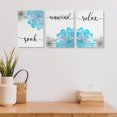 thumbnail image 3 of MDF Wall Sign Relax Soak Unwind - Set of 3, 3 of 4