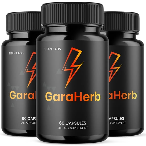 Garaherb Advanced Formula Pills All Natural Vitamin Supplement 180 Capsules