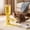 Yellow, variant on Cat Water Dispenser Stand Spill-Proof Pet Water Bowl Adjustable Elevated Stand, Automatic Water Renewal, Detachable Easy Clean, Indoor Outdoor Use