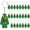 Green, variant on 24 PCS Class of 2026 Graduation Keychain 2026 Graduation Gifts Gown Key Ring Graduation Party Favors for High School Senior College Accessories