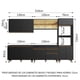 thumbnail image 3 of Cocina Integral Completa Modular Madesa Reims 310cm Negro 02, 3 of 10